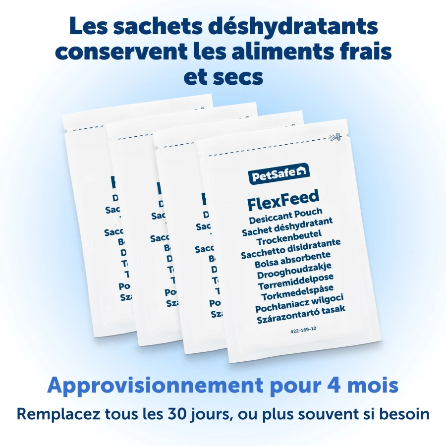 Sachets déshydratants Flex Feed x4