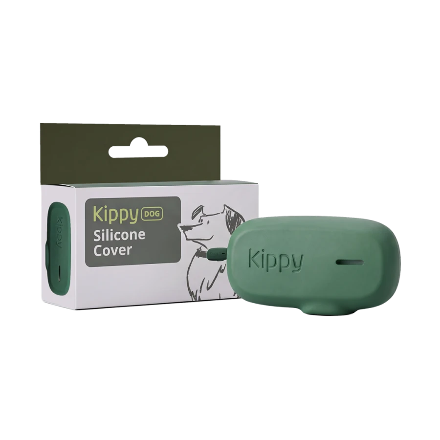 Coque silicone Kippy Dog - vert