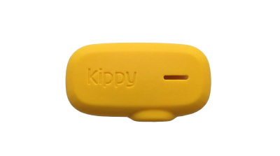 COQUE SILICONE KIPPY DOG JAUNE