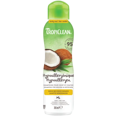 Shampoing chiot & chaton hypoallergenique - Noix de coco