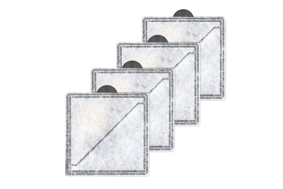 Filtres charbon fontaines x4
