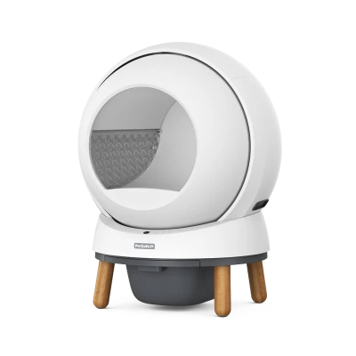Litière autonettoyante Smart Spin - blanche