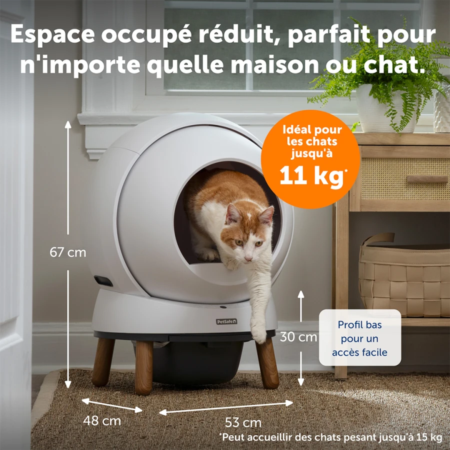 Litière autonettoyante connecté - SmartSpin