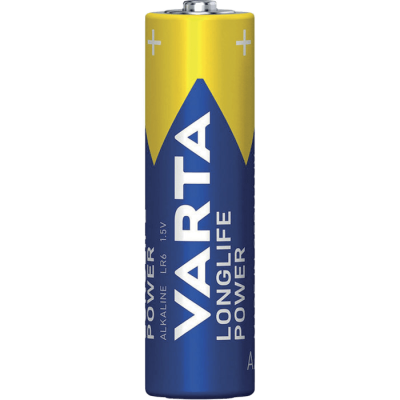 PACK 6+2 PILES AA LONGLIFE POW/LR6 1,5V