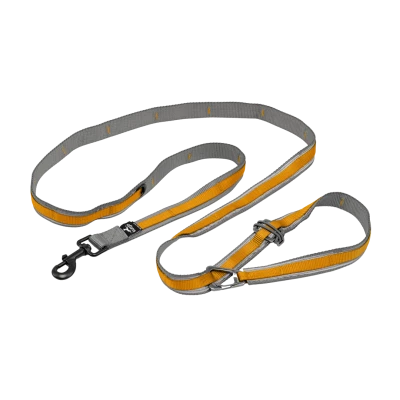 Laisse 6 positions - Quantum orange