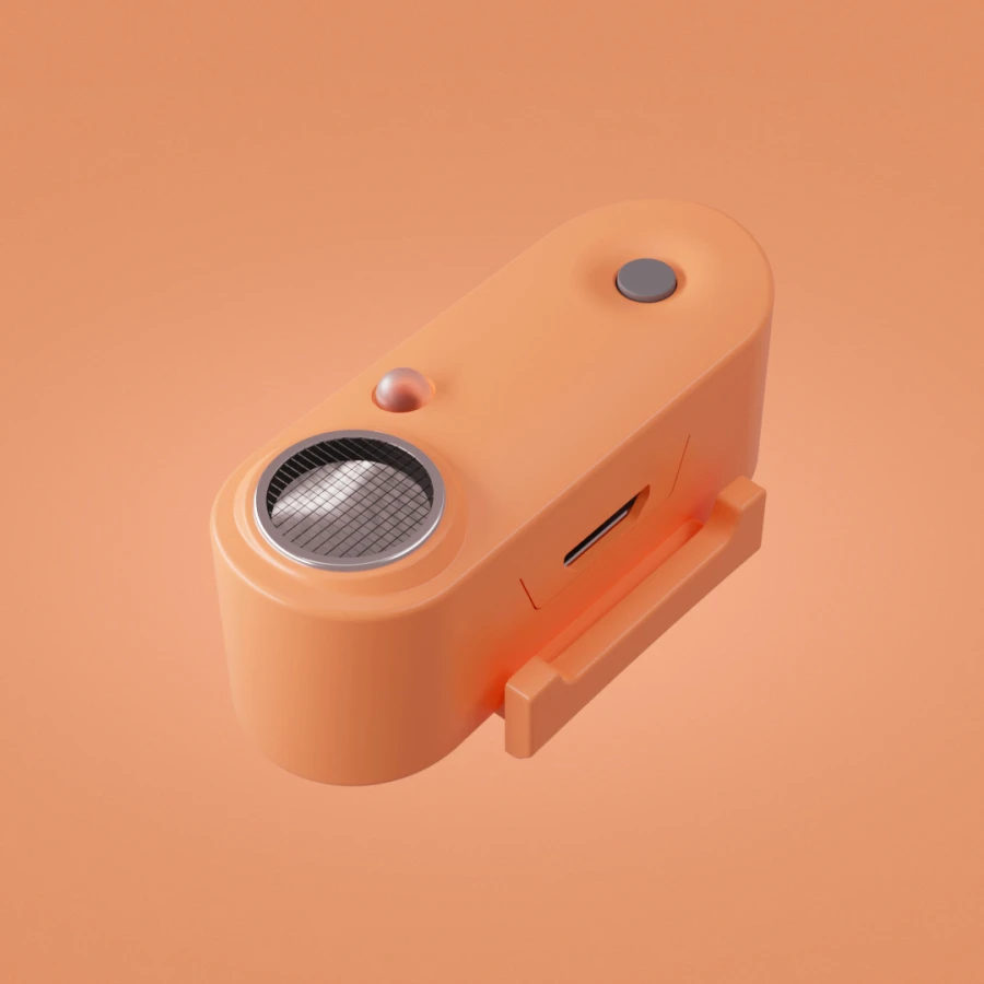 Mini Cat Tickless - Hot Peach
