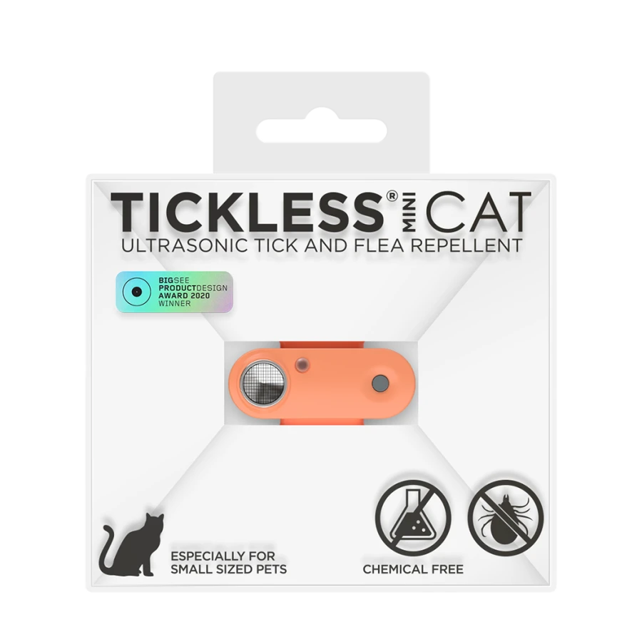 Mini Cat Tickless - Hot Peach