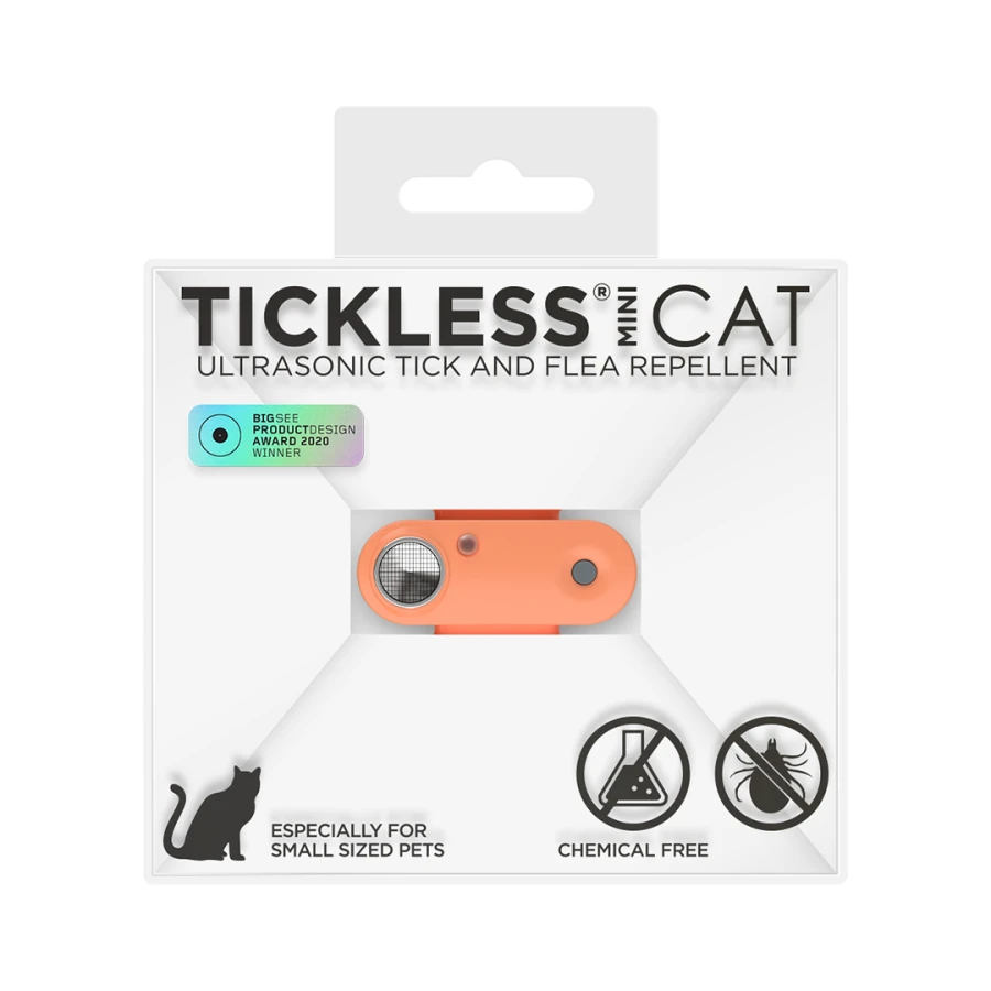 Mini Cat Tickless - Hot Peach