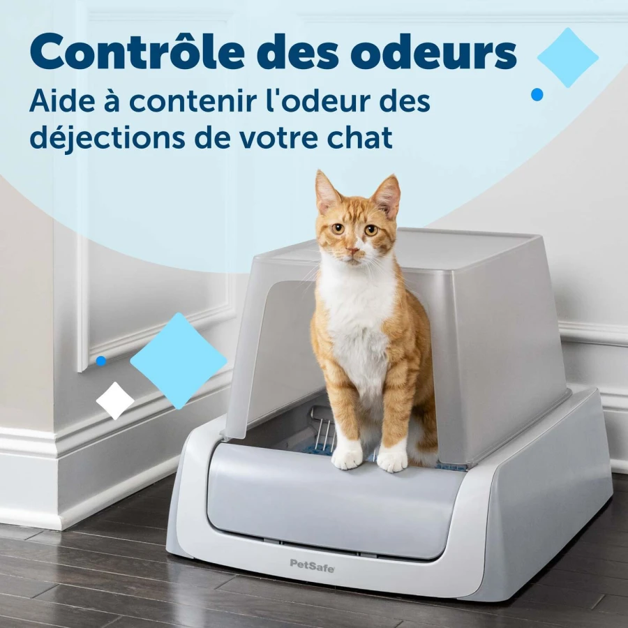 Litière auto ScoopFree + couvercle