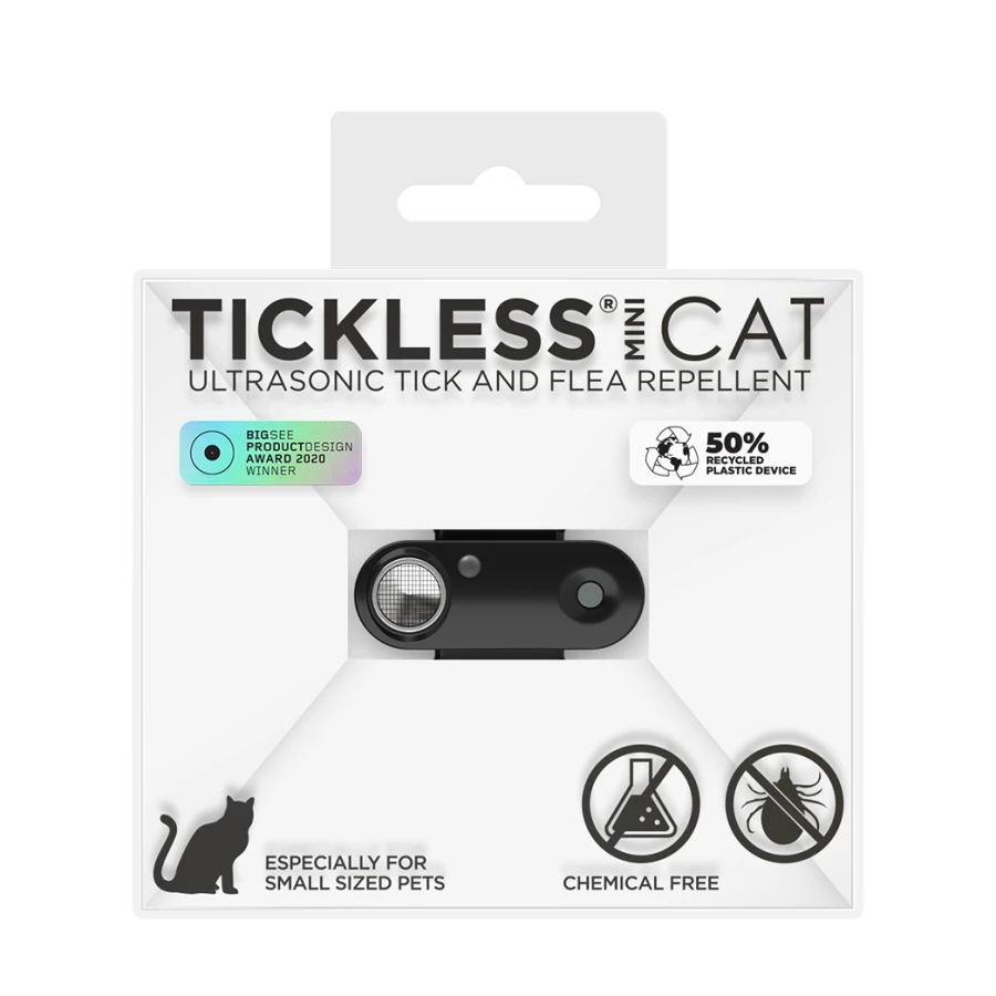 Tickless Mini Cat rechargeable - black