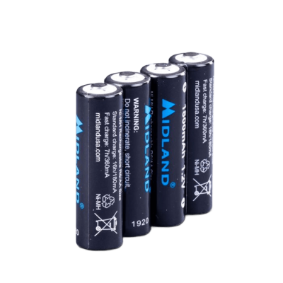 LOT 4 PILES RECHARGEABLES G9 PRO C1433