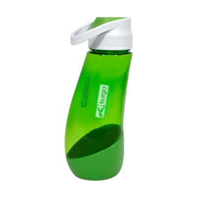 Gourde à bol intégré - vert