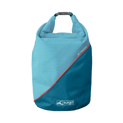 Sac transport croquettes Kibble bleu