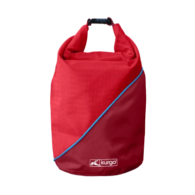 Sac transport croquettes Kibble rouge