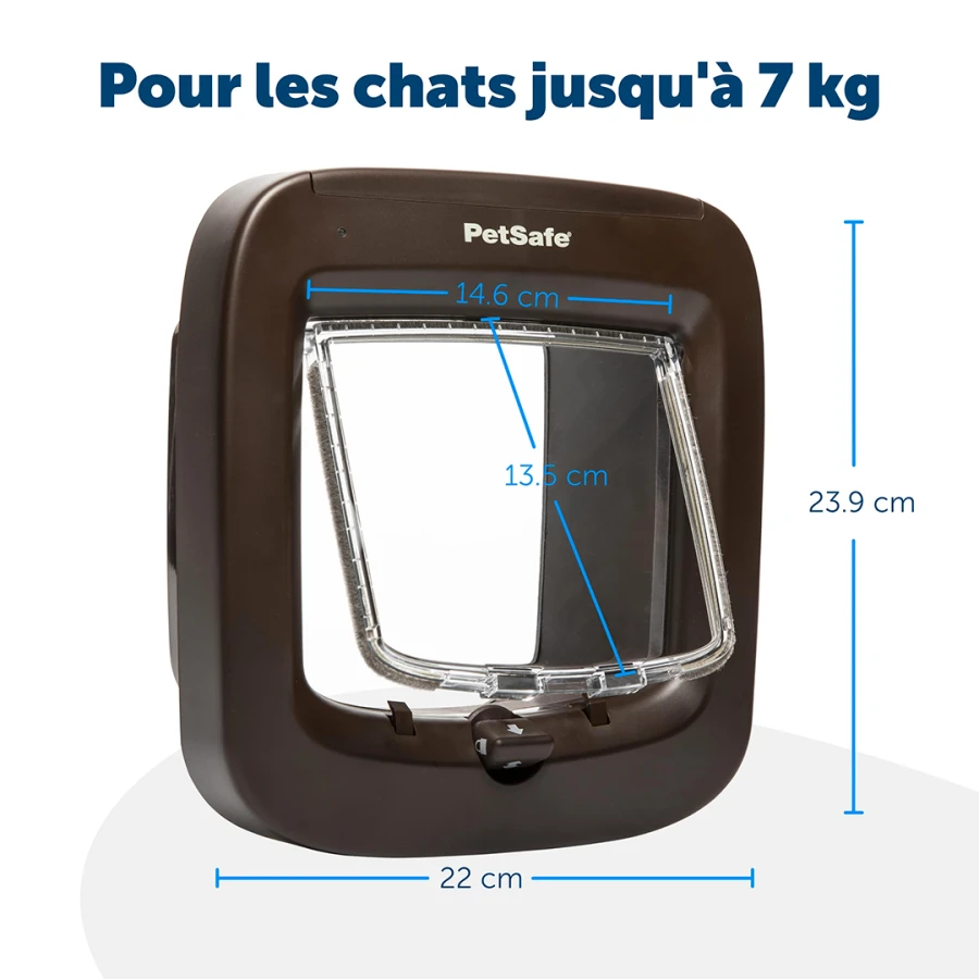 Porte à puce électronique - brun