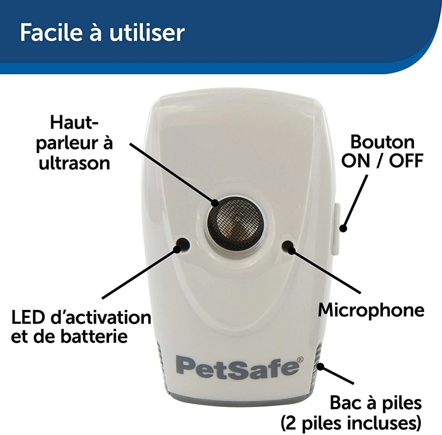 Système antiaboiement ultrason intérieur