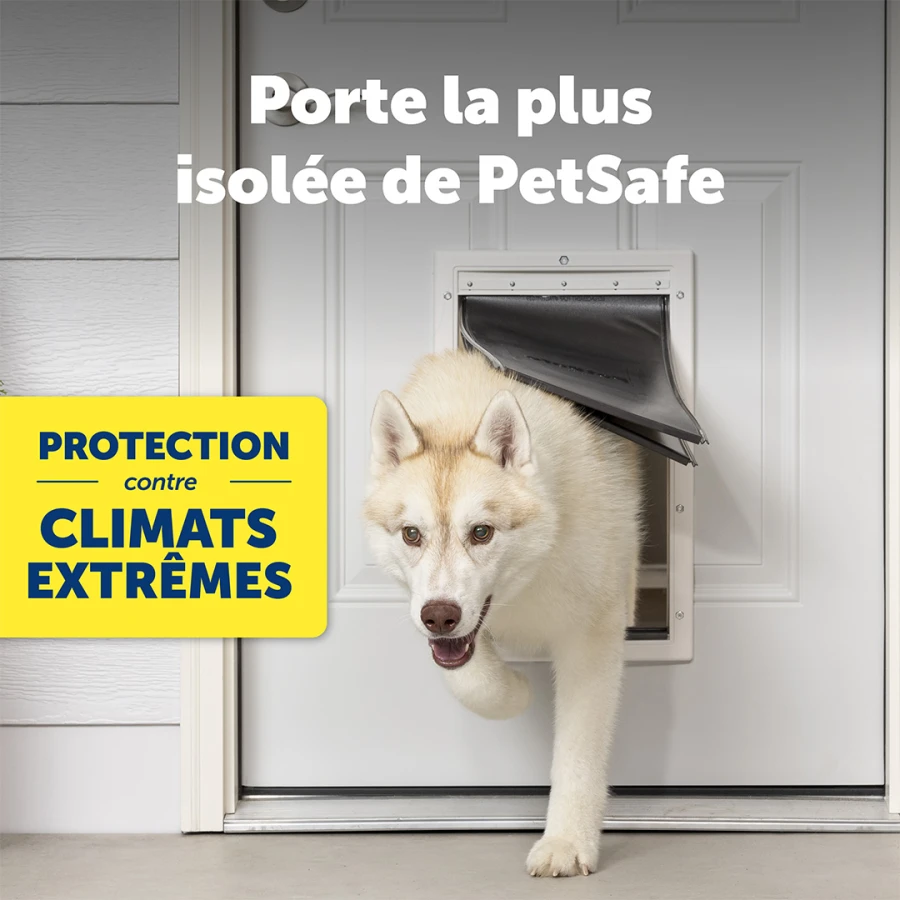 Porte 2 positions - Climat extrême