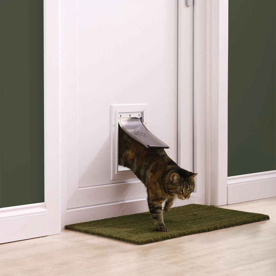 Porte 2 positions - Aluminium