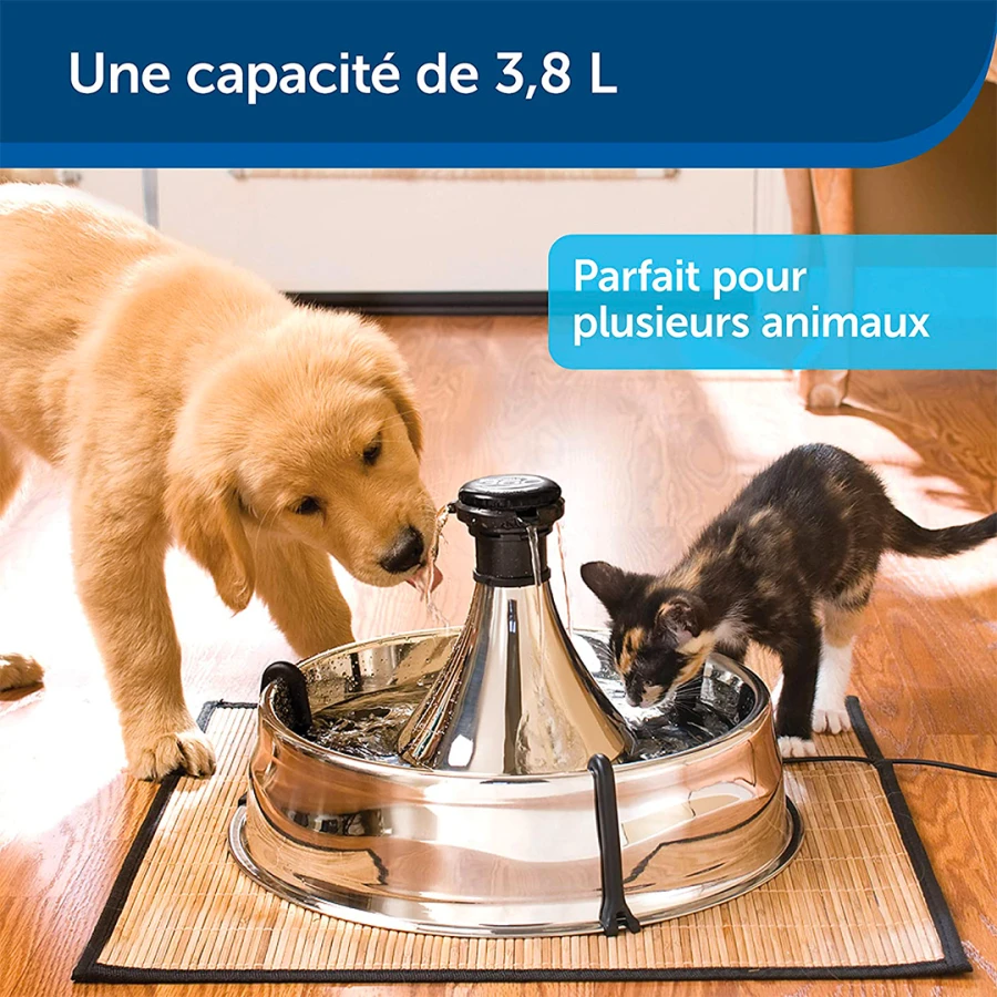 Fontaine 360° inox 3.8L