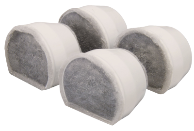 FILTRES CHARBON ACTIF FONTAINES PETSAFE PAC19-14088 - LOT DE 4 FILTRES CHARBON