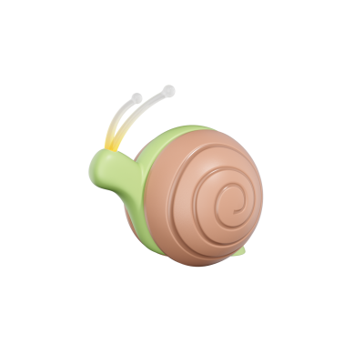 JOUET INTERACTIF  WICKED SNAIL VERT CWJ02