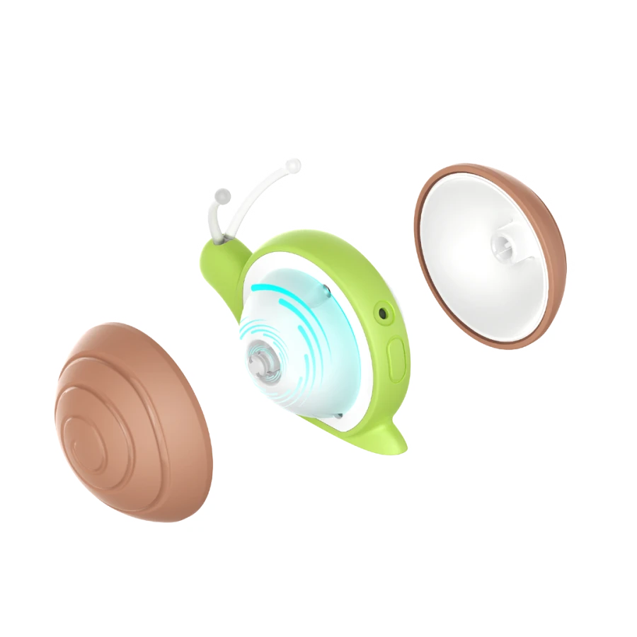 Jouet interactif Wicked Snail - vert