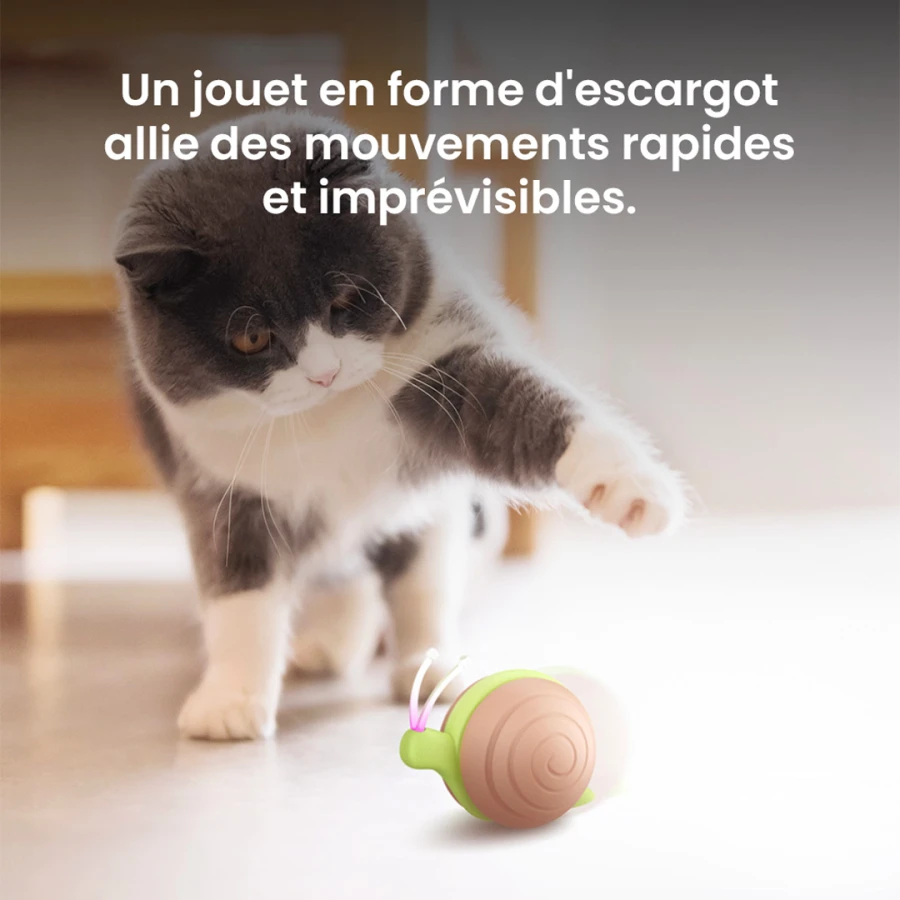 Jouet interactif Wicked Snail - vert