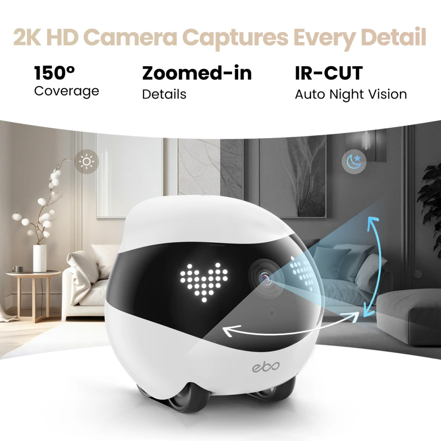 Robot intelligent EBO Air 2 - bleu
