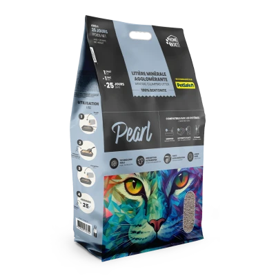 Litière agglomérante Pearl