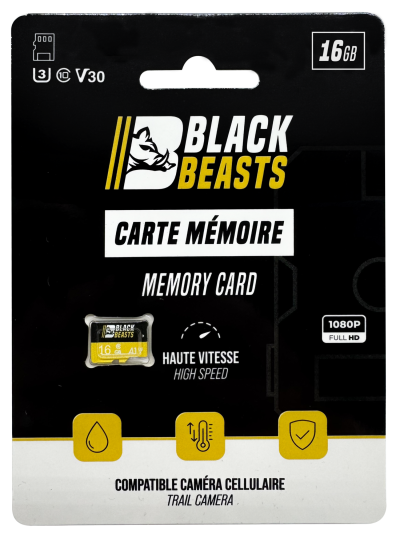 CARTE MICRO SD BLACK BEASTS 16 GO BB6097