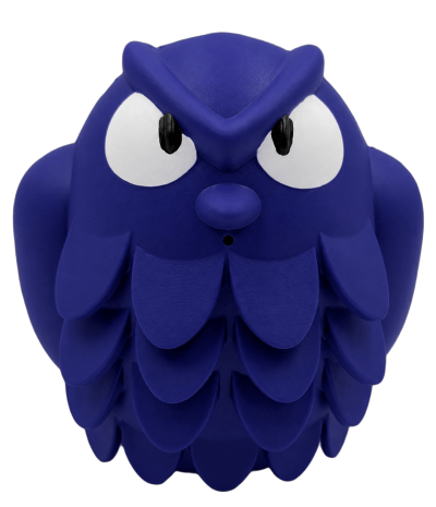JOUET CAOUTCHOUC  POWER OWL CG6150